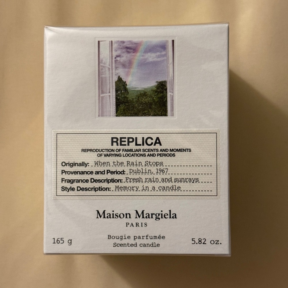 Maison Margiela Replica When the Rain Stops Candle 165g Brand New in Box